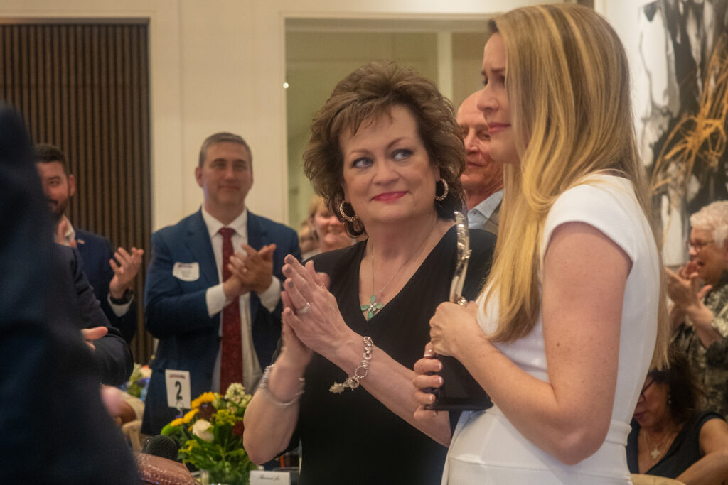 The GAWTP Champions Dinner 2023 marked a significant moment as Christin Bentley was honored with the prestigious Ross Kecseg Memorial Fearless Conservative Award...